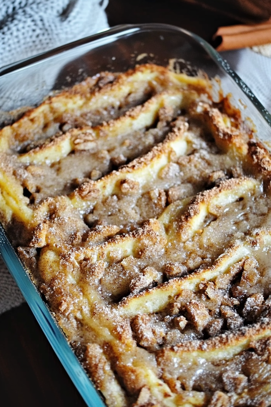 Cinnamon Roll Pancake Bake Recipe