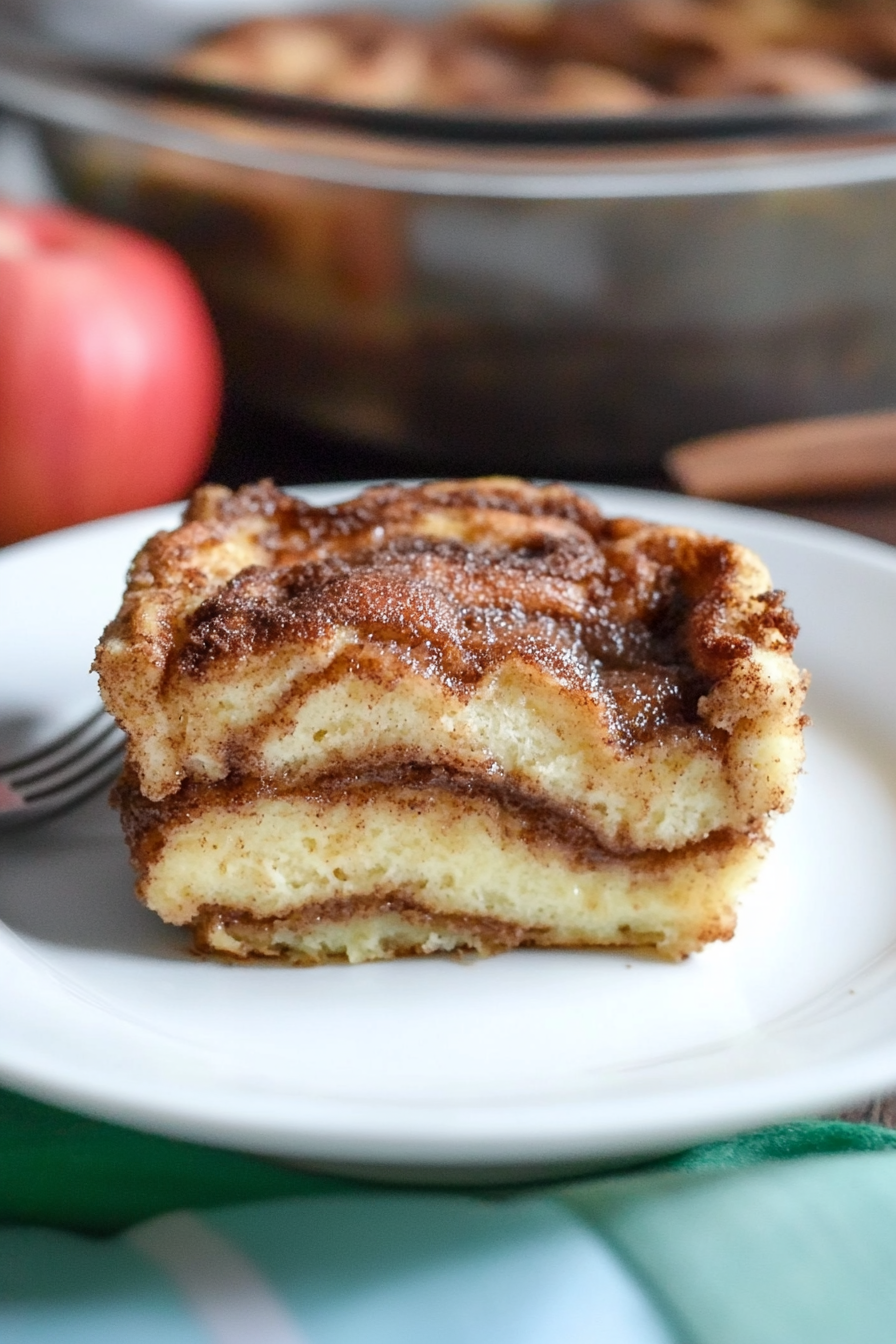 Cinnamon Roll Pancake Bake Recipe