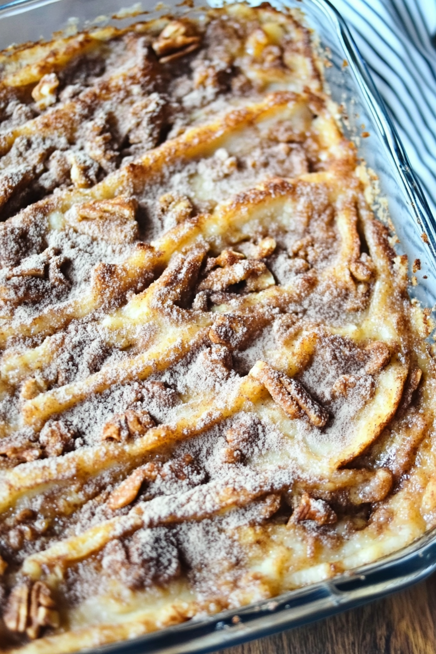 Cinnamon Roll Pancake Bake Recipe