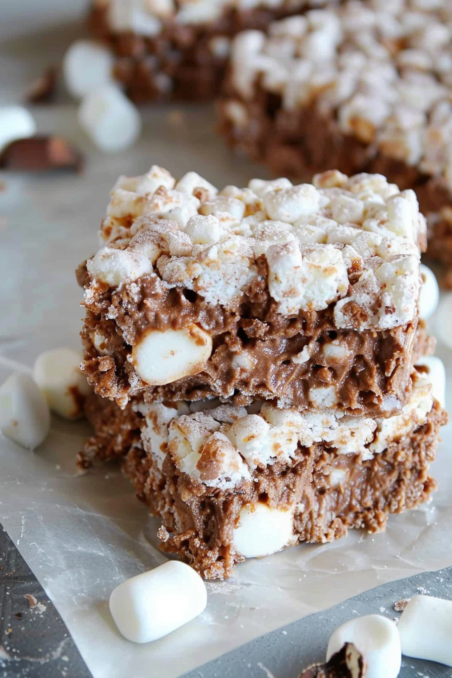 Cocoa Marshmallow Treats Recipe