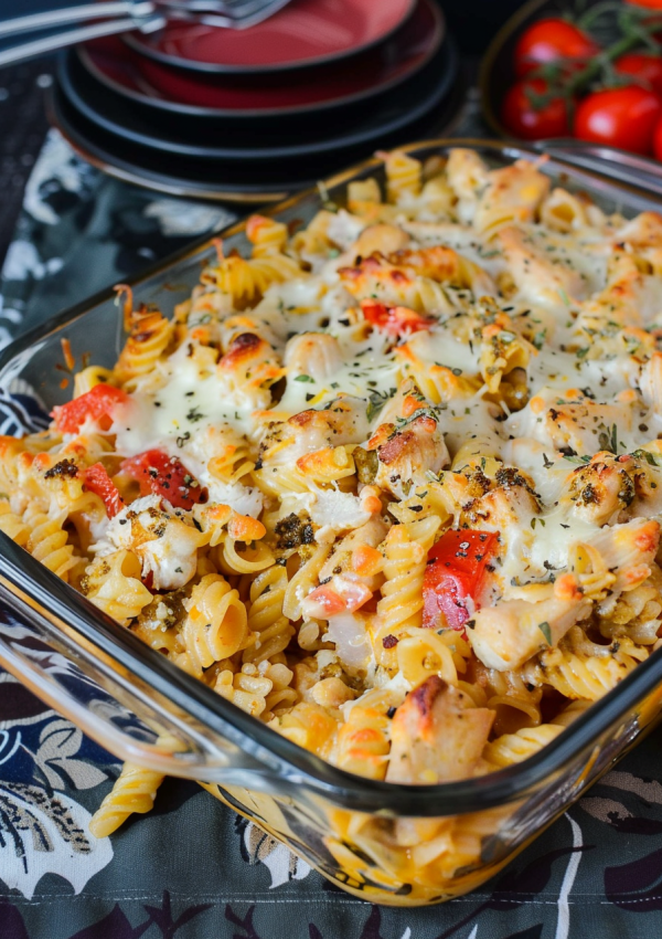 Delicious Chicken Supreme Pasta Bake