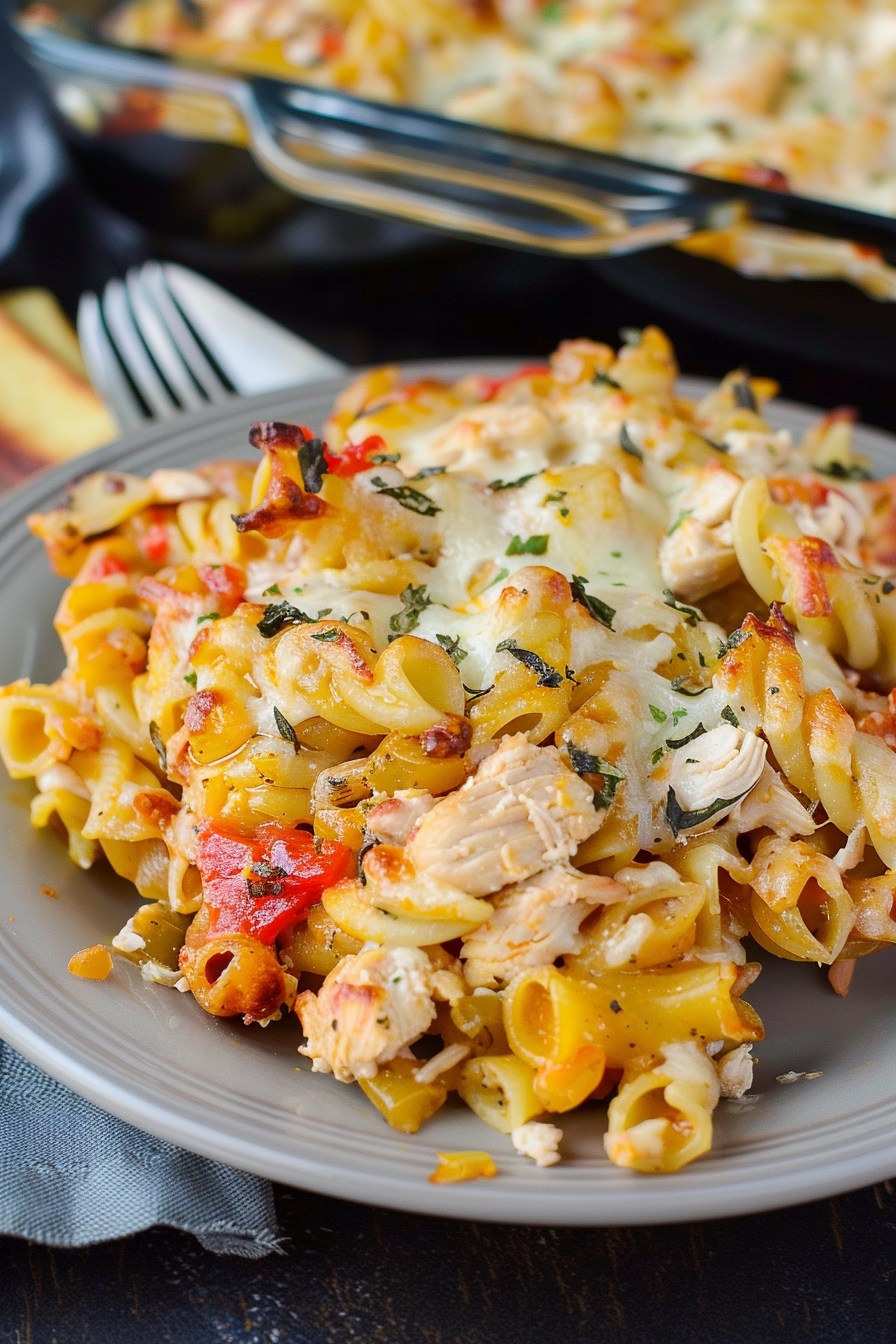 Delicious Chicken Supreme Pasta Bake