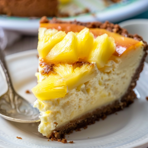 Delicious Pineapple Cheesecake