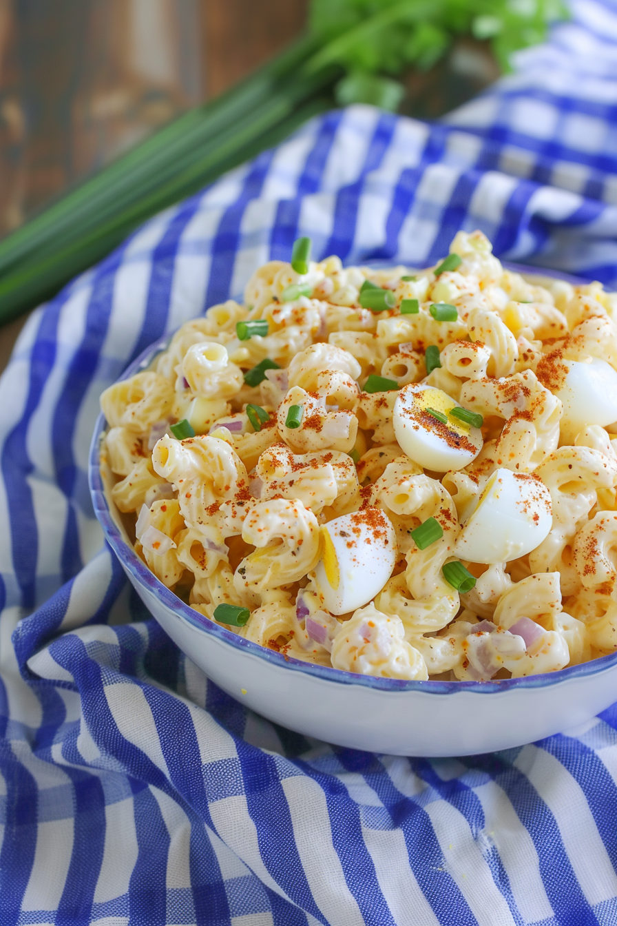 Deviled Egg Pasta Salad Recipe