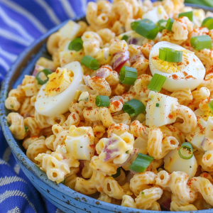 Deviled Egg Pasta Salad Recipe