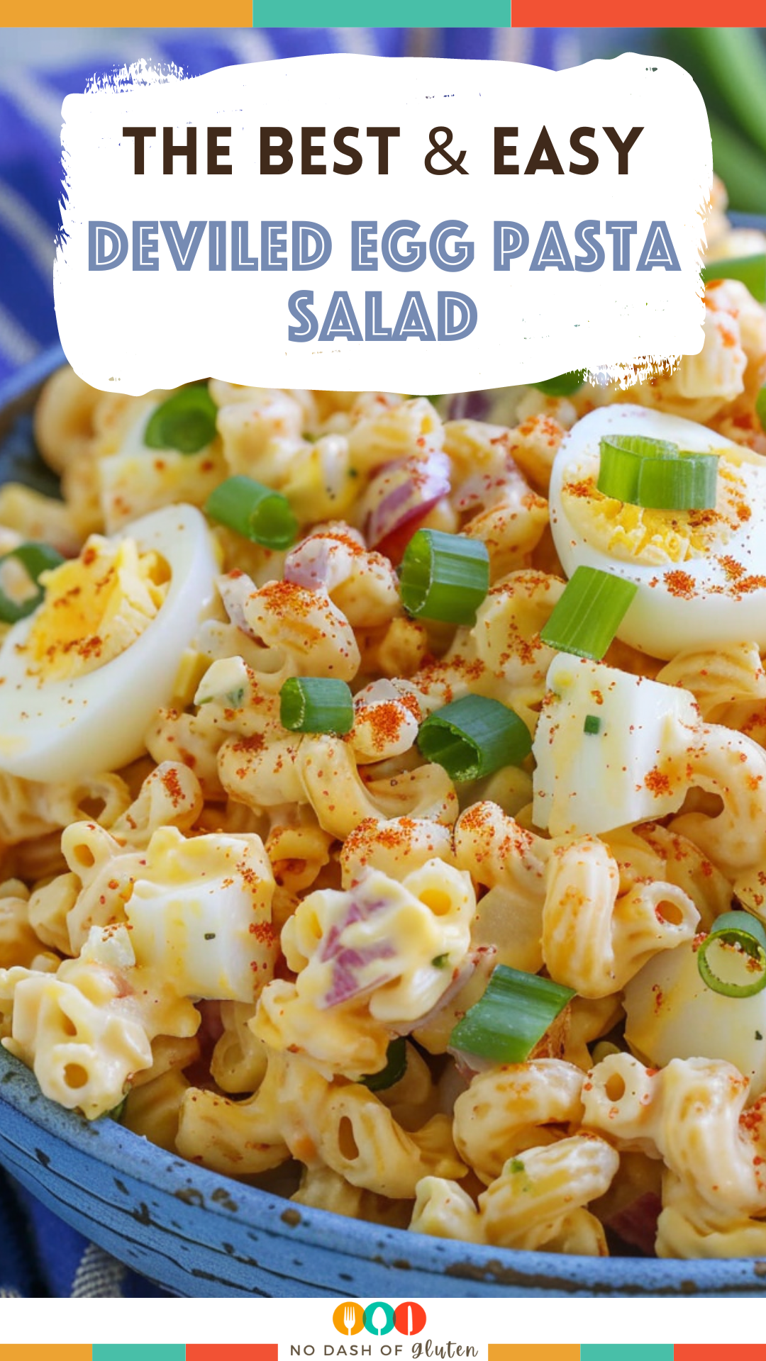 Deviled Egg Pasta Salad Recipe