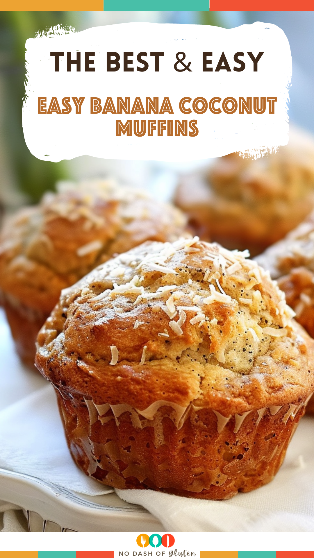 Easy Banana Coconut Muffins