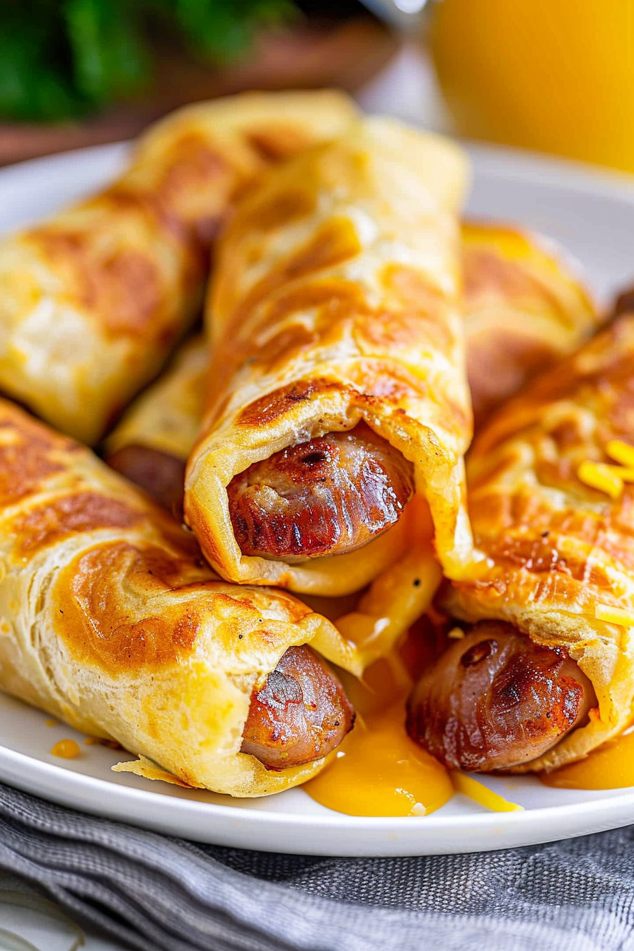 Easy Breakfast Pigs in a Blanket