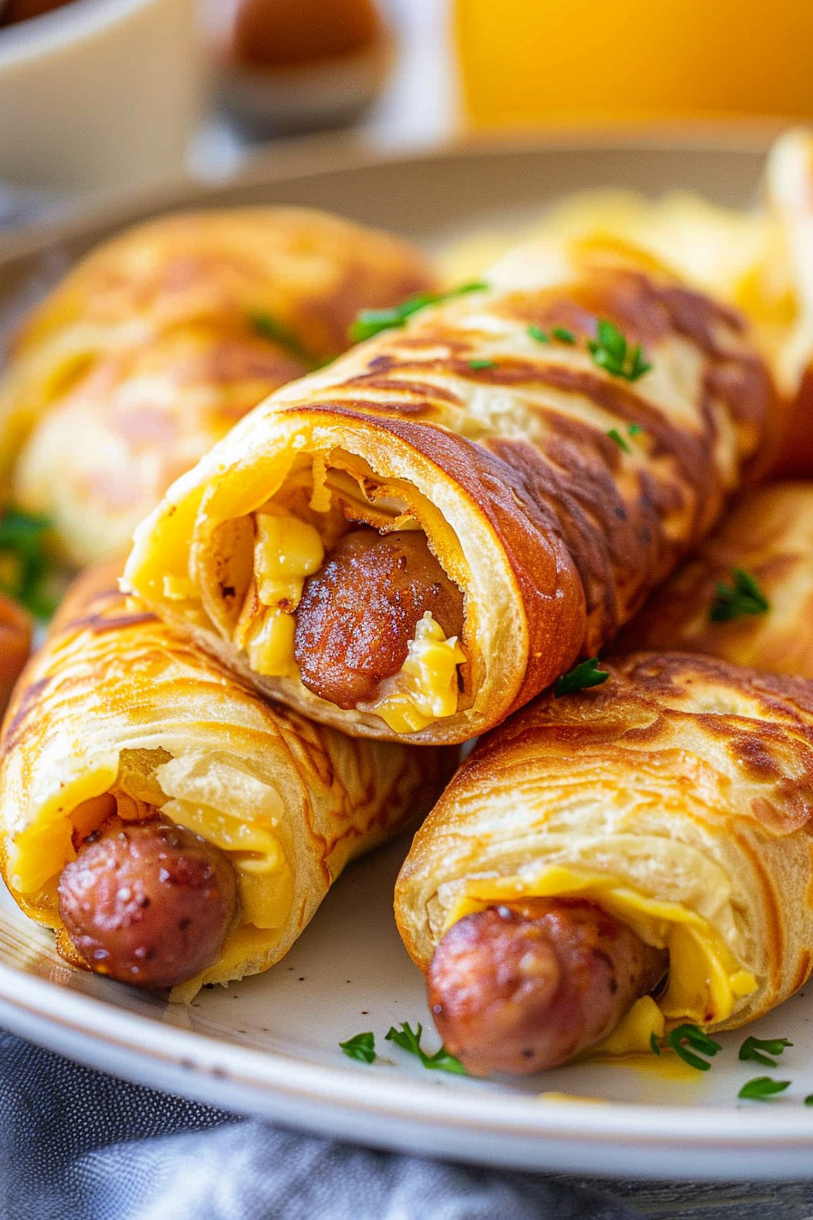 Easy Breakfast Pigs in a Blanket