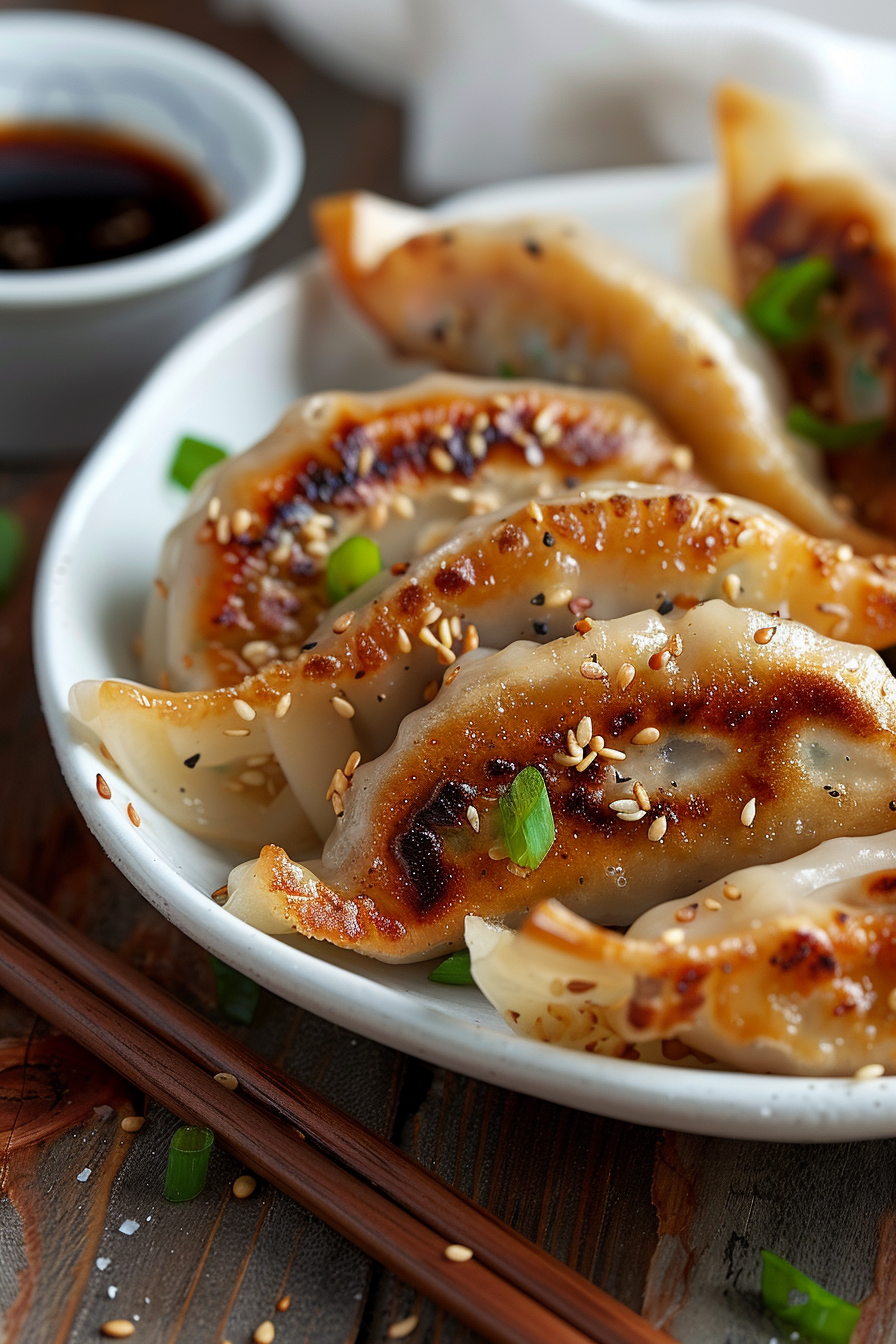 Easy Chicken Gyoza