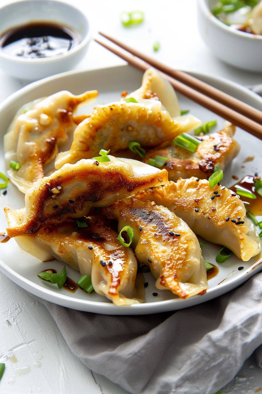 Easy Chicken Gyoza