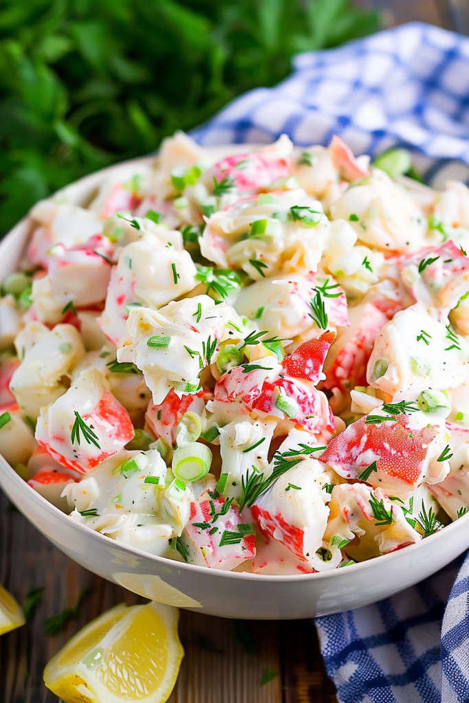 Easy Crab Salad