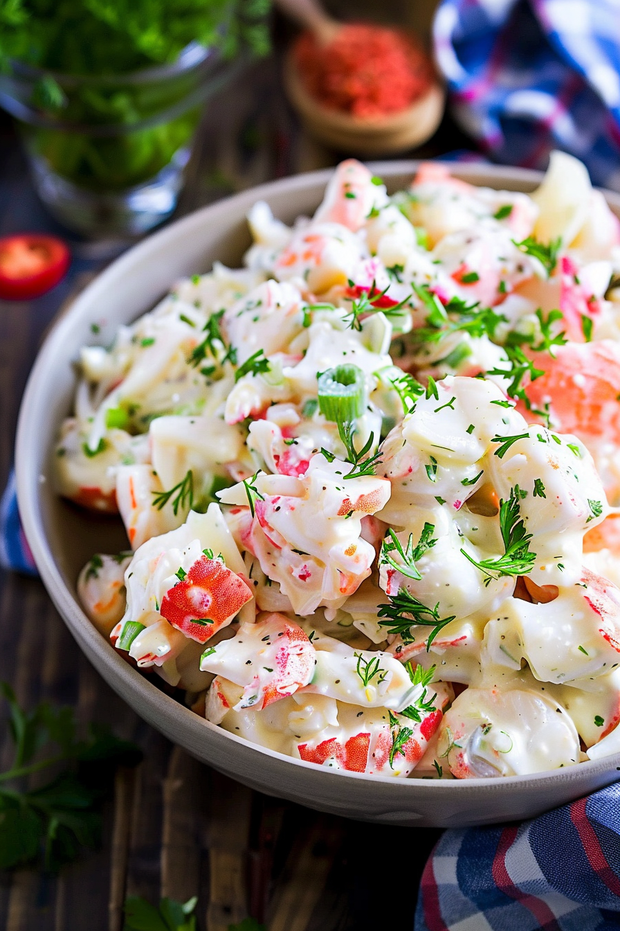 Easy Crab Salad