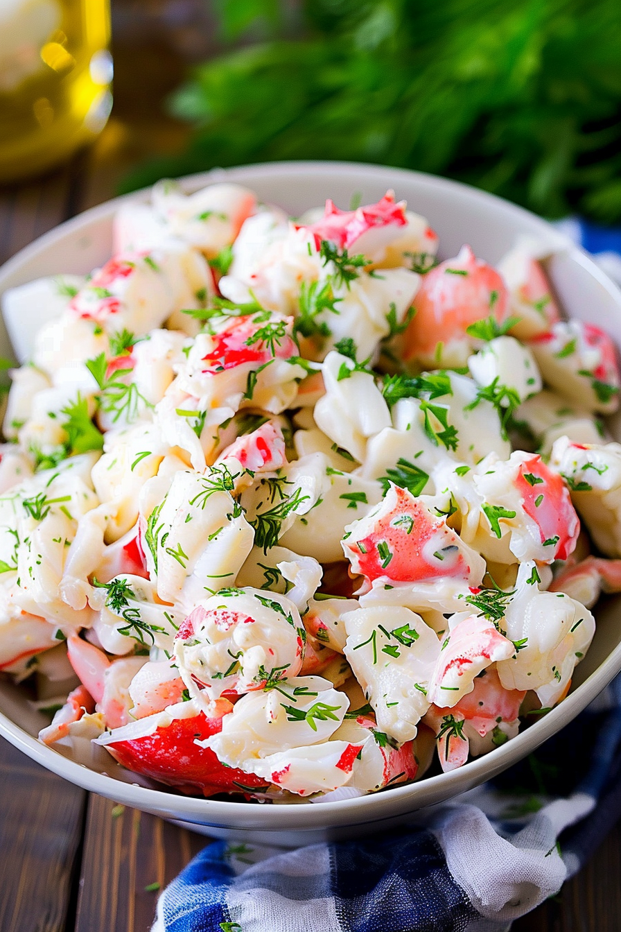 Easy Crab Salad