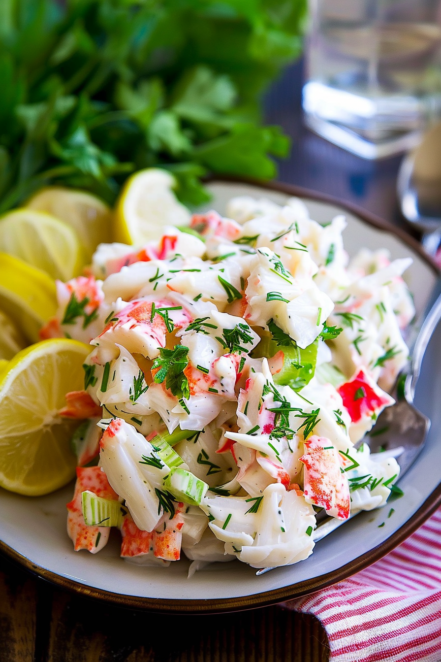 Easy Crab Salad