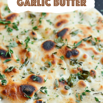 Easy Flatbreads with Garlic Butter