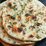 Easy Flatbreads with Garlic Butter