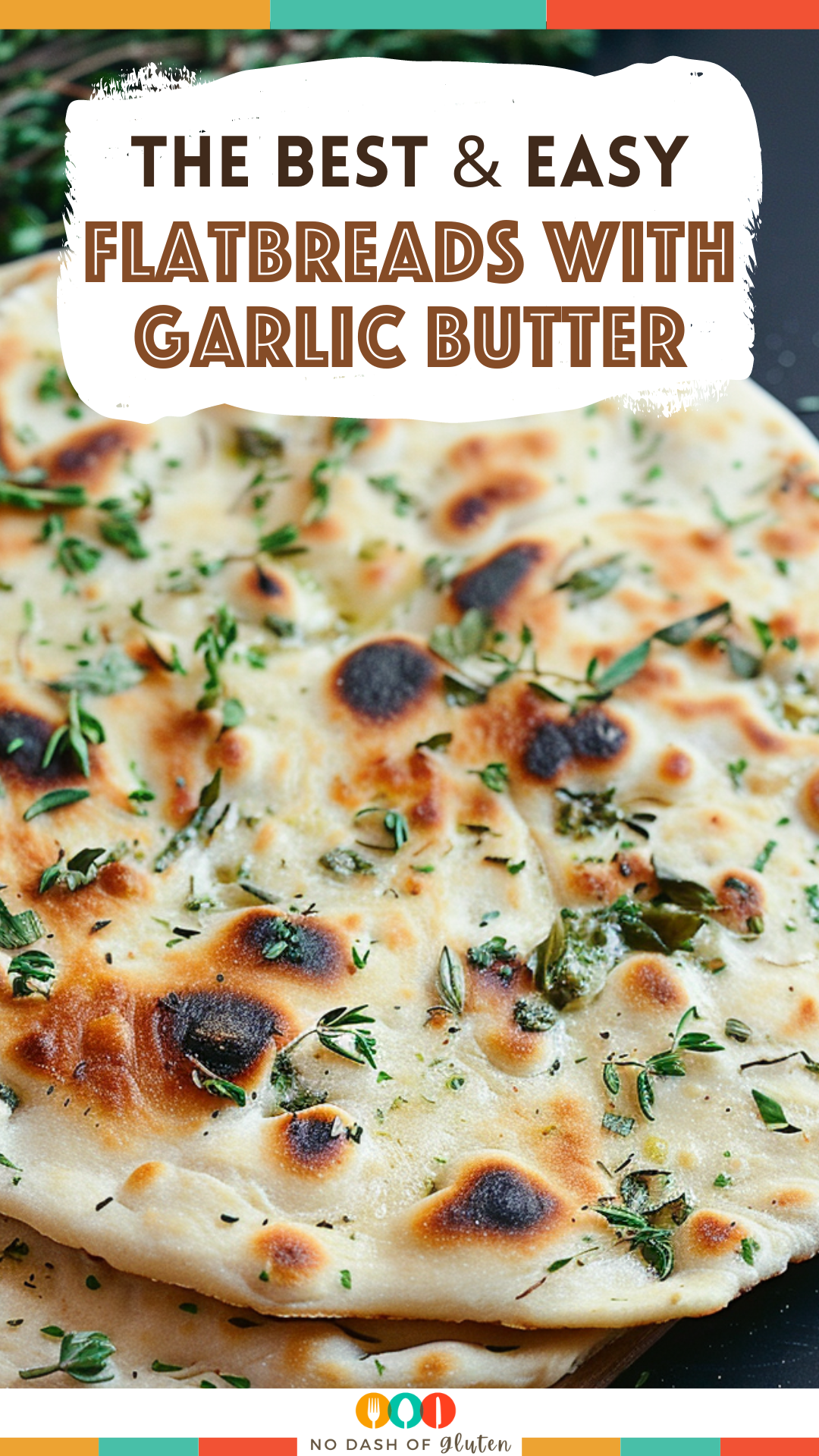 Easy Flatbreads with Garlic Butter