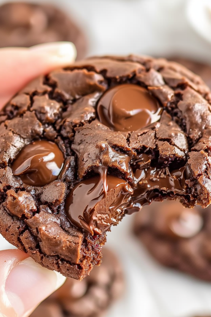 Easy Triple Chocolate Cookies