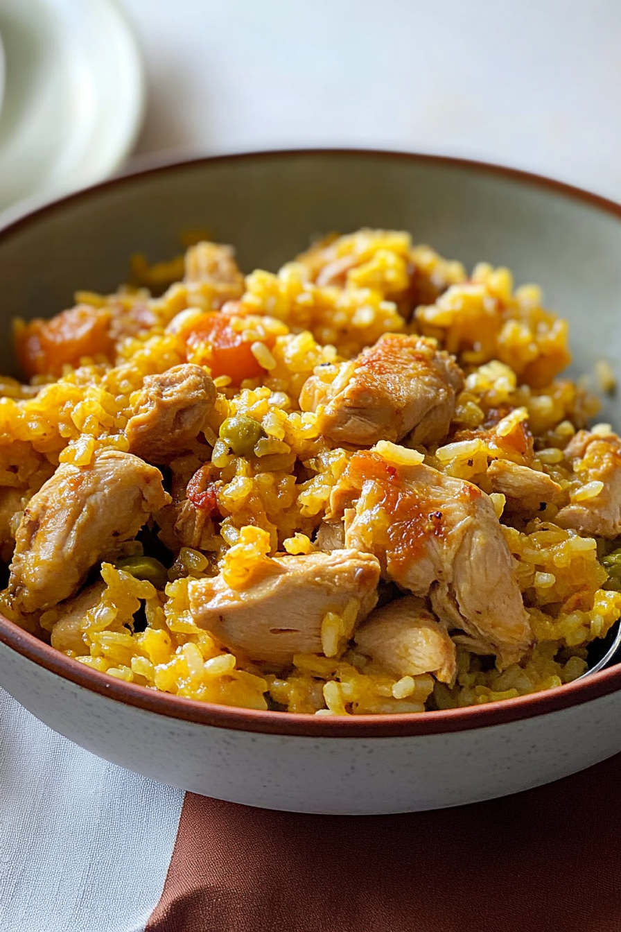 Classic Brazilian Chicken and Rice Galinhada