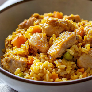 Classic Brazilian Chicken and Rice Galinhada