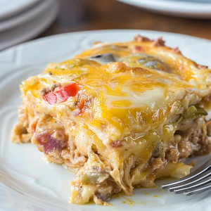 Homemade Cajun Chicken Lasagna