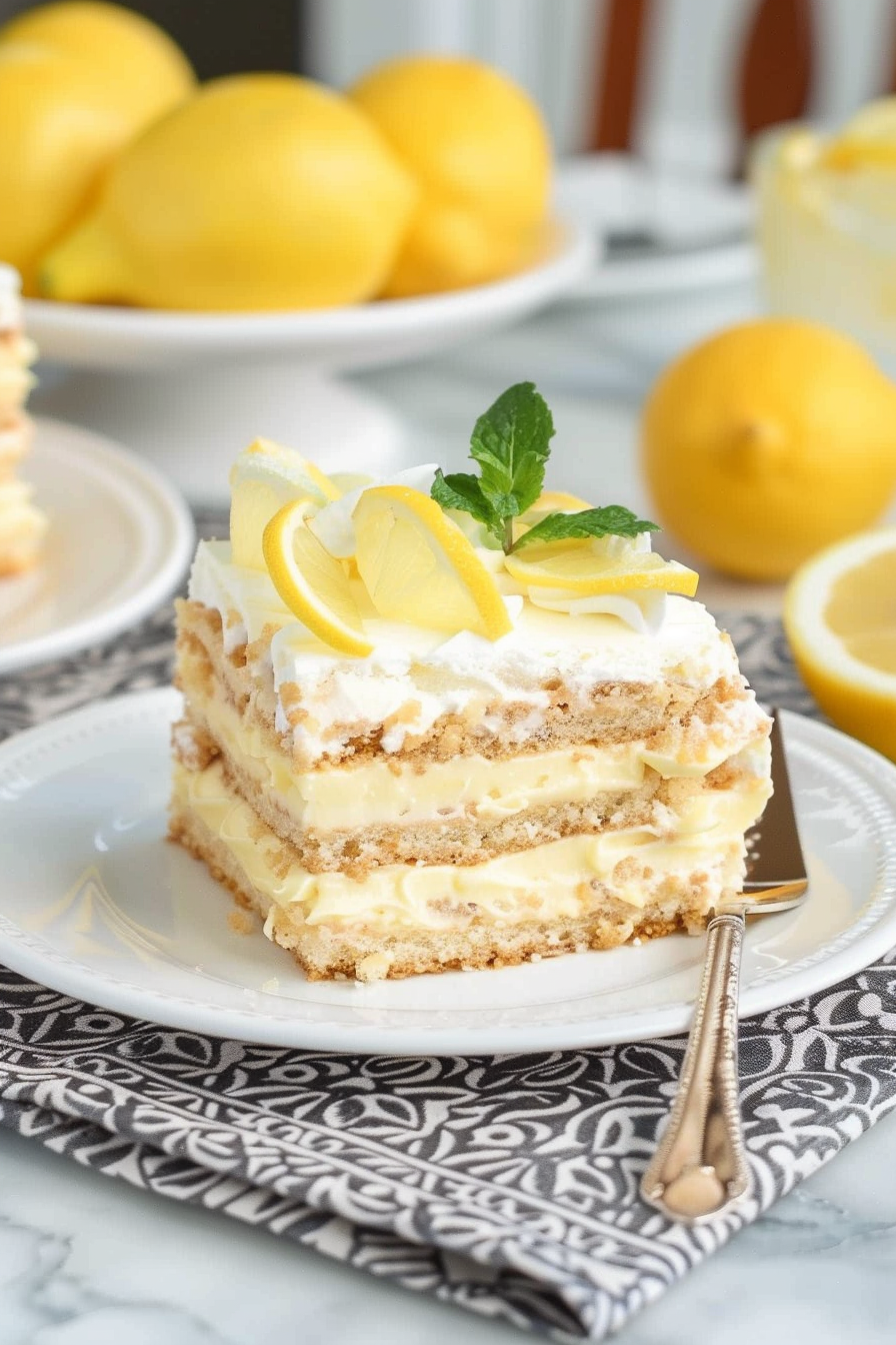 Lemon Eclair Cake Recipe