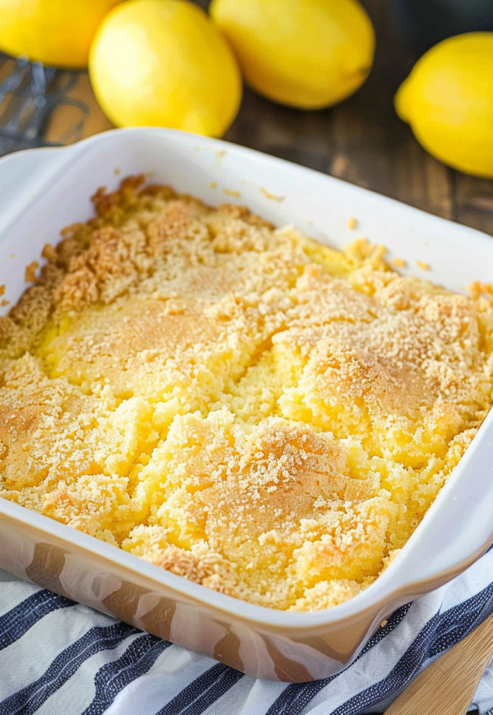 Lemon Dump Cake Recipe