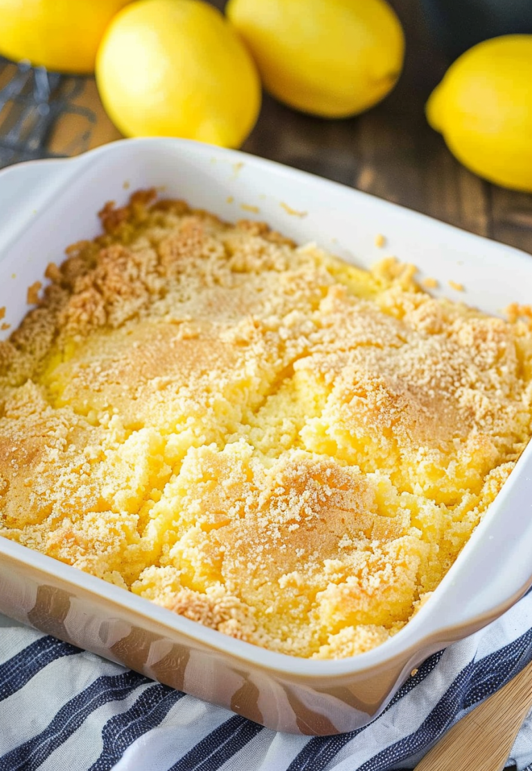 Lemon Dump Cake Recipe