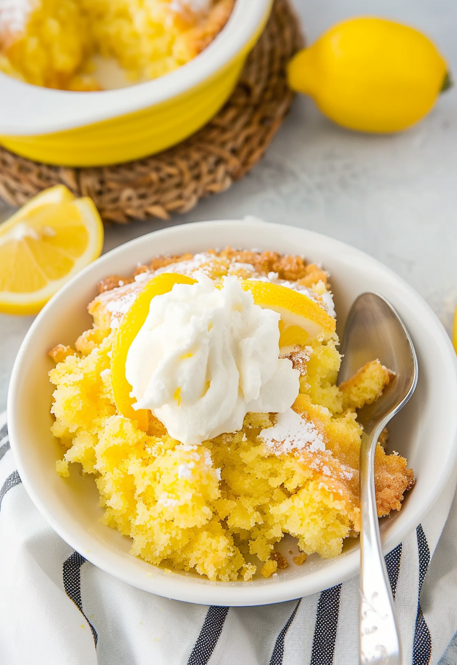 Lemon Dump Cake Recipe