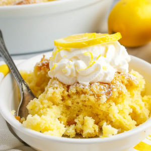 Lemon Dump Cake Recipe