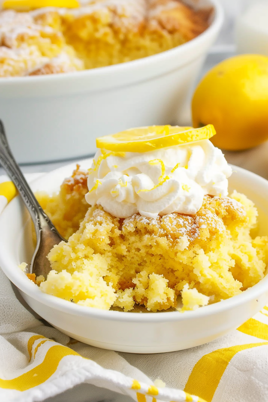 Lemon Dump Cake Recipe