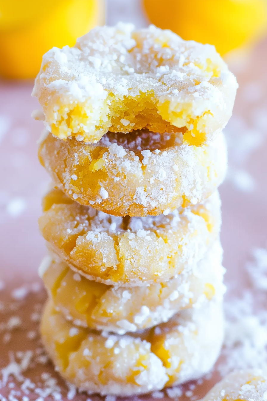 Delicious Lemon Pixie Cookies