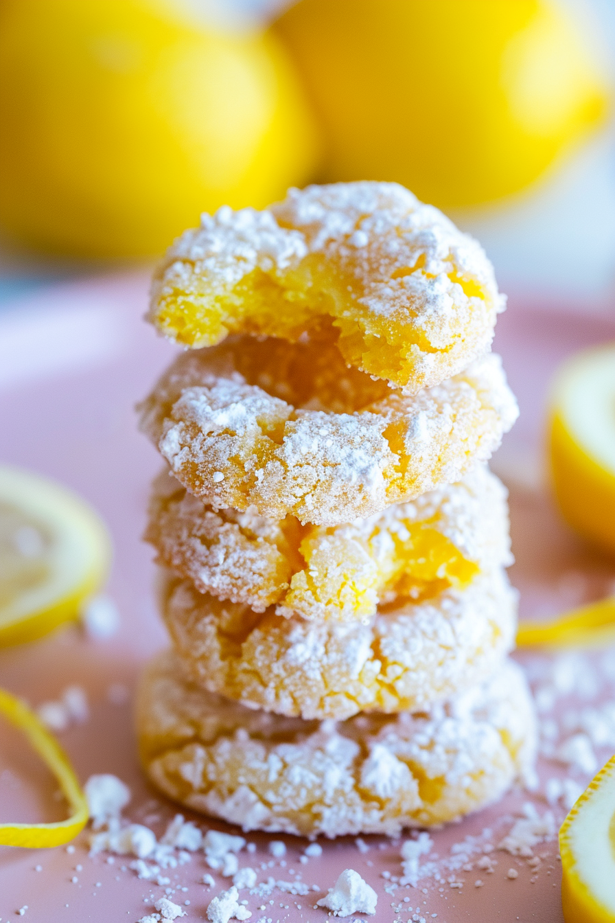 Delicious Lemon Pixie Cookies