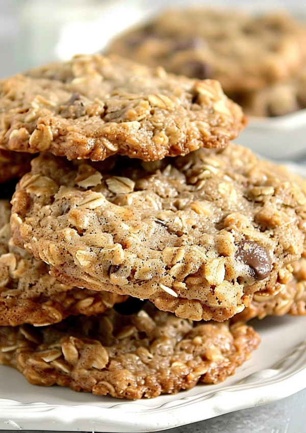 Loaded Oatmeal Chocolate Chip Cookies Recipe