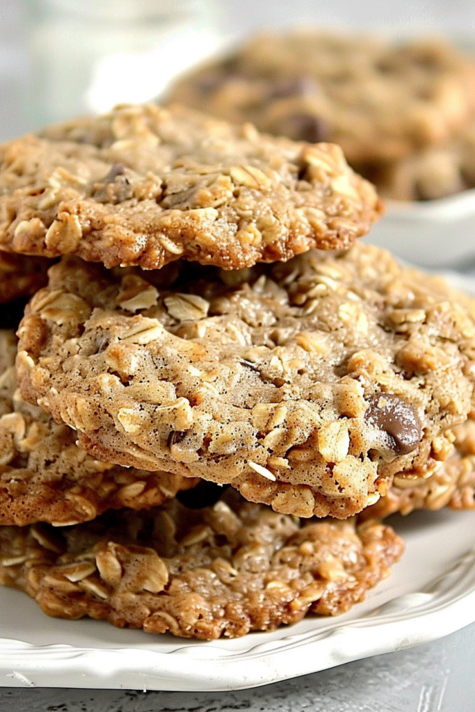 Loaded Oatmeal Chocolate Chip Cookies Recipe