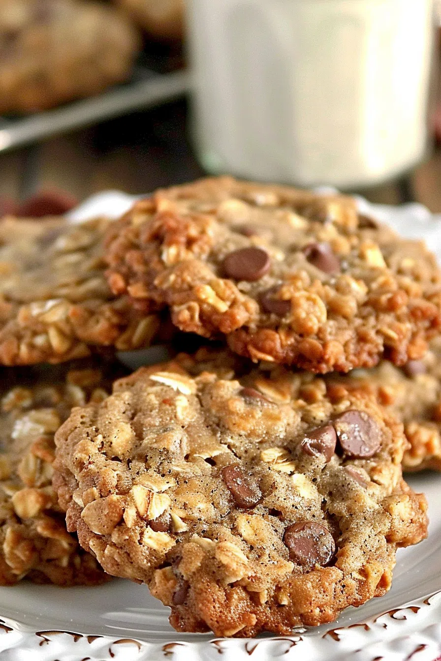 Loaded Oatmeal Chocolate Chip Cookies Recipe