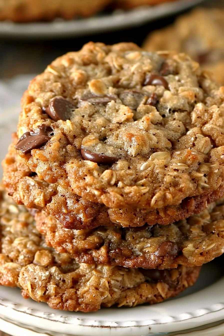 Loaded Oatmeal Chocolate Chip Cookies Recipe