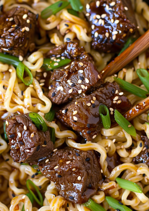 Mongolian Beef Ramen Recipe