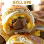 Delicious Sausage and Egg Roll-Ups