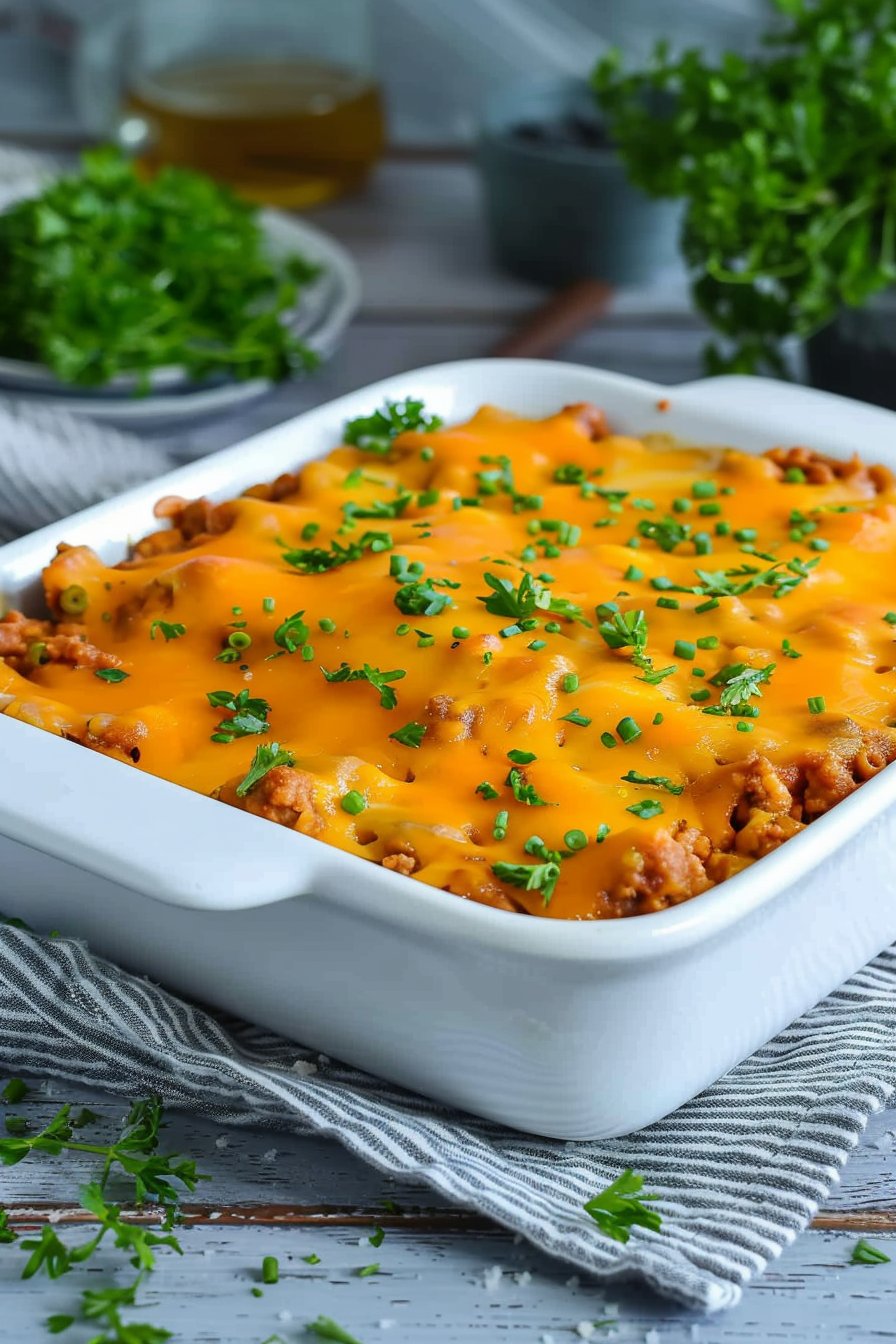 Sloppy Joe Casserole Recipe