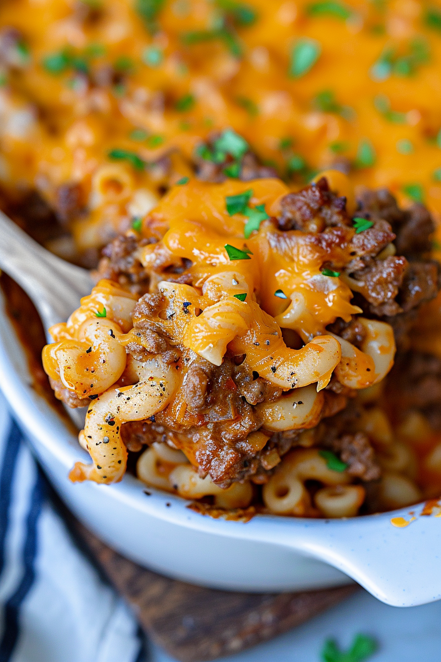 Sloppy Joe Casserole Recipe