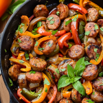 Easy Italian Sausage with Peppers and Onions