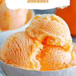 Simple 2-Ingredient Orange Sherbet