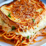 Spaghetti Grilled Cheese Recipe