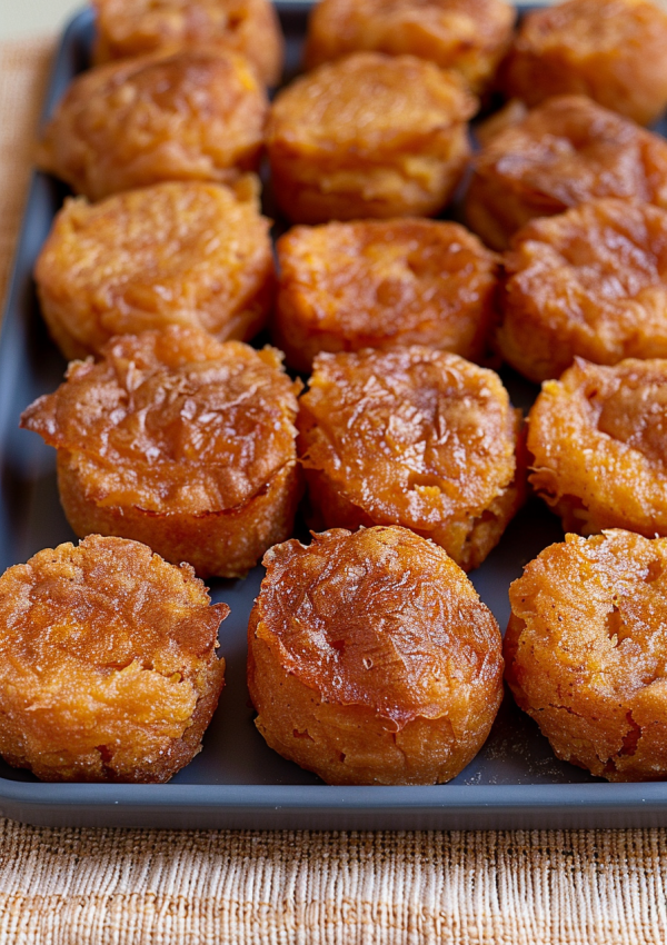 Super Cinnamon Sweet Potato Puffs Recipe