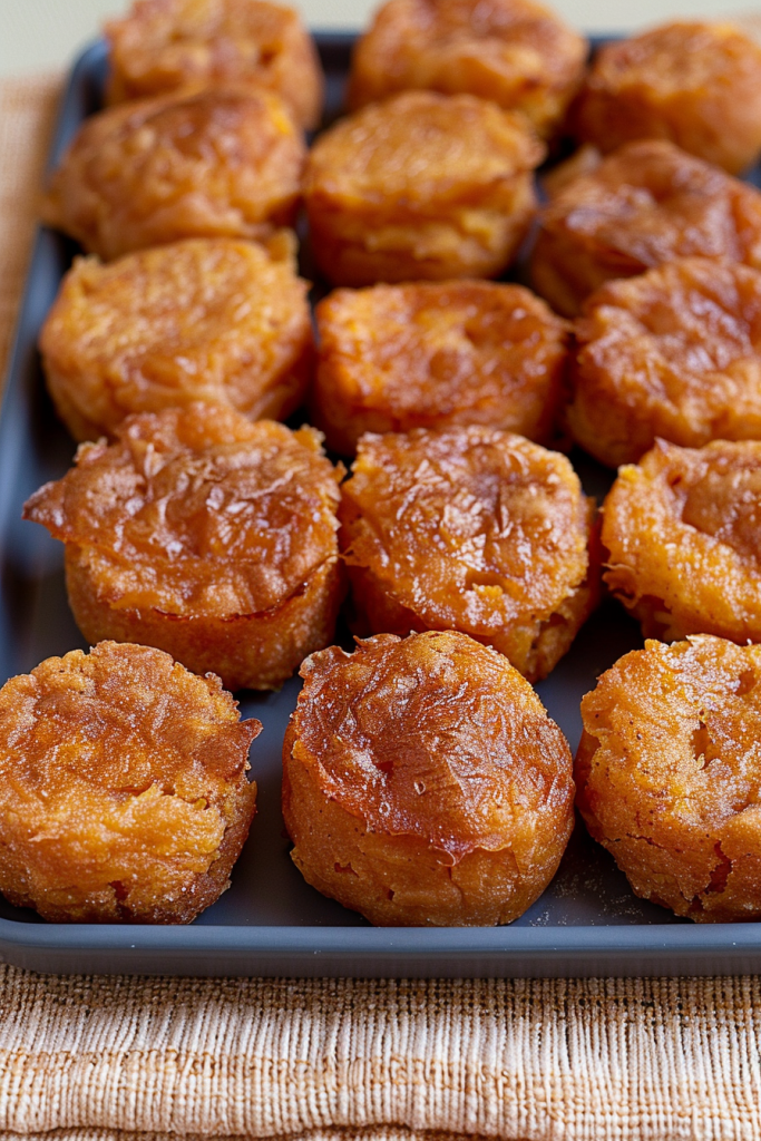 Super Cinnamon Sweet Potato Puffs Recipe