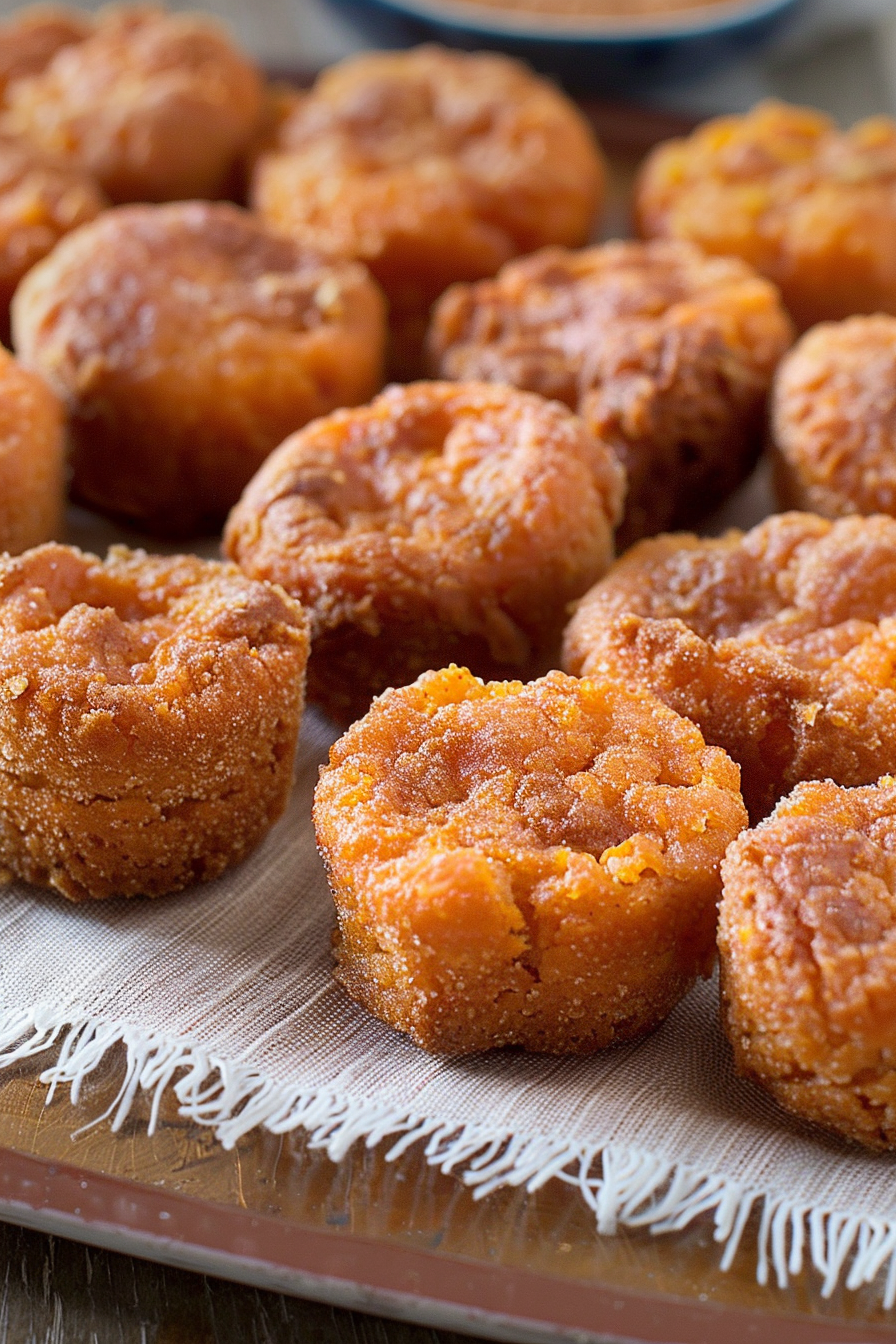 Super Cinnamon Sweet Potato Puffs Recipe