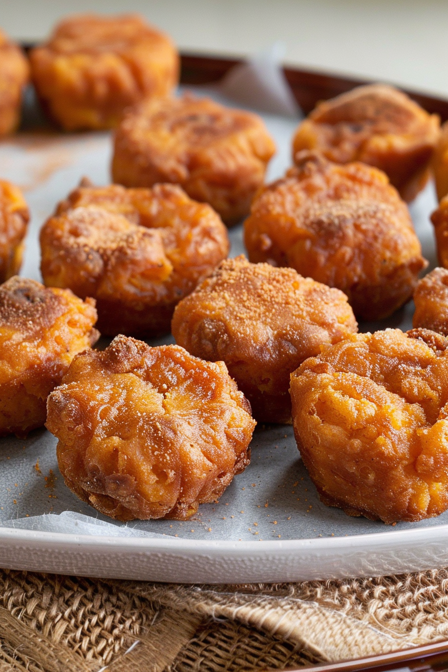 Super Cinnamon Sweet Potato Puffs Recipe