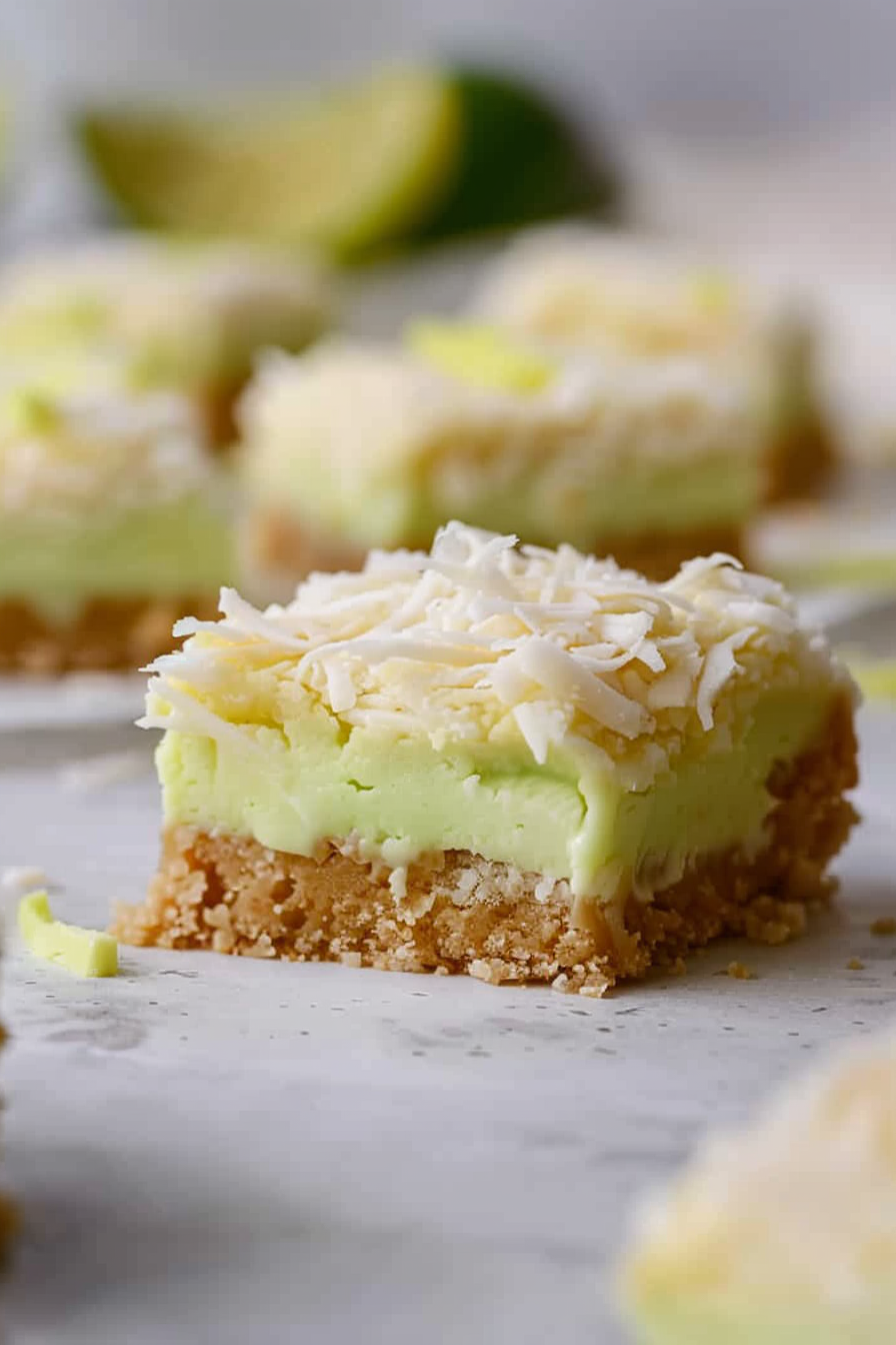 Starbucks Lime Frosted Coconut Bars Recipe